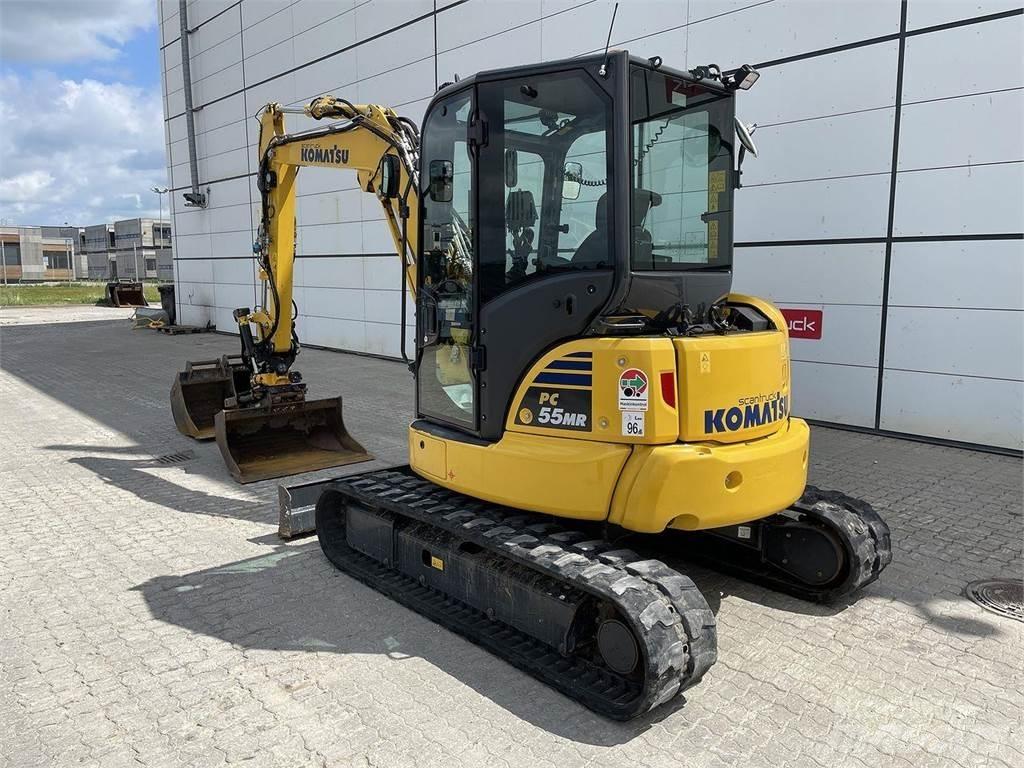 Komatsu PC55MR-5 حفارات بعجل