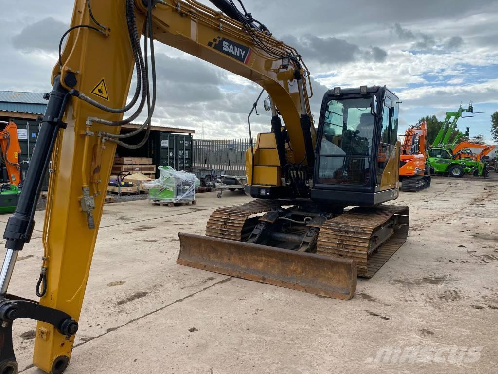 Sany SY 155 U حفارات زحافة