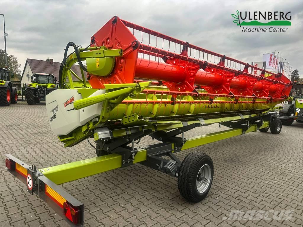 CLAAS Vario 770 ملحقات الحصادات