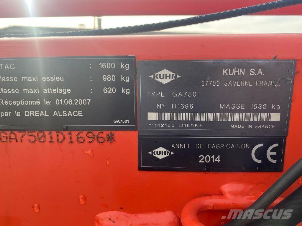 Kuhn GA 7501 محشات