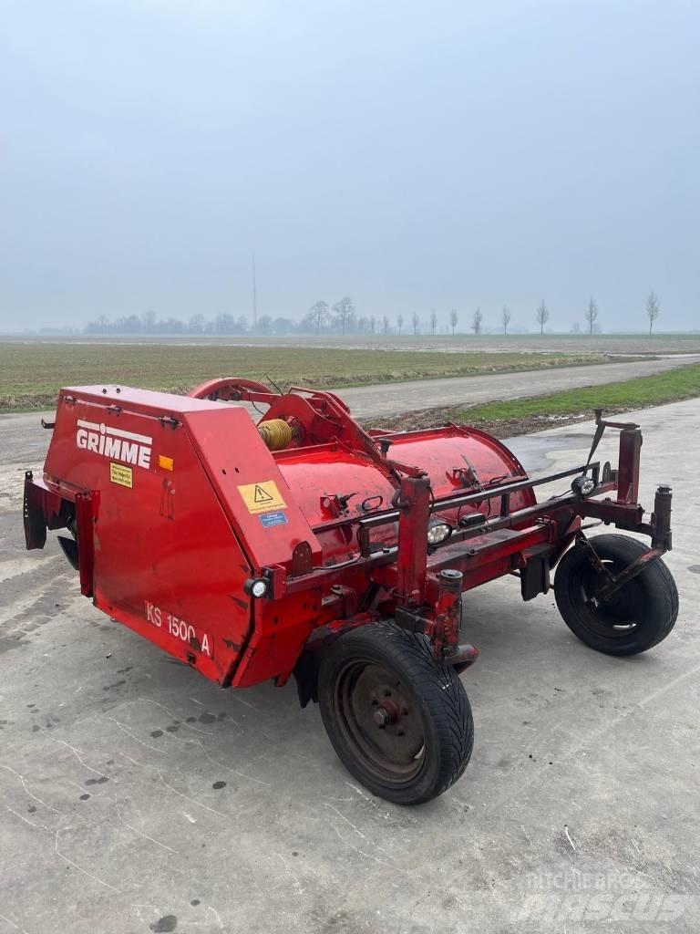 Grimme KS 1500 معدات جز نباتات البطاطس المتيبسة