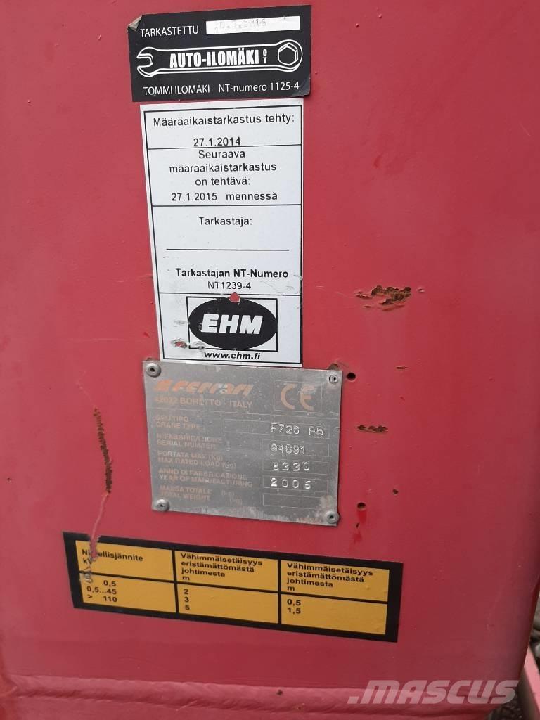 Scania R 124 شاحنات الرافعات