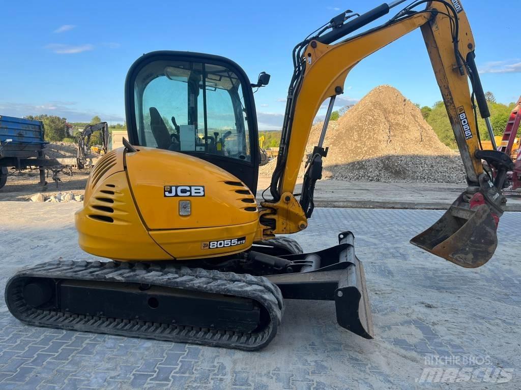 JCB 8055 RTS حفارات صغيرة أقل من 7 طن (حفارات صغيرة)