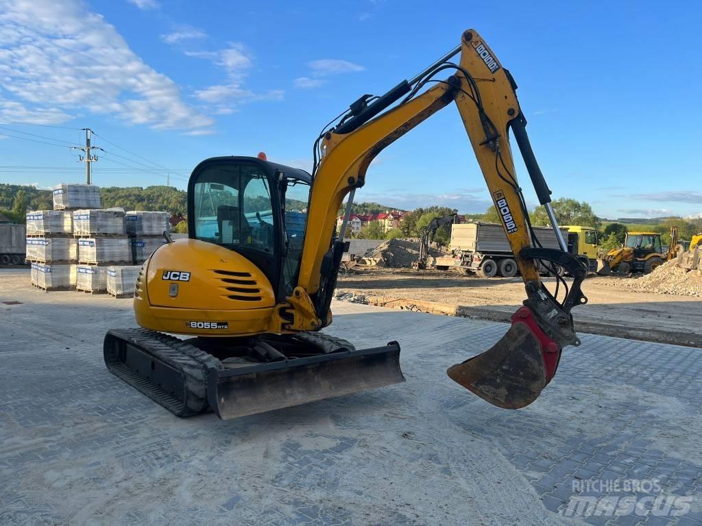 JCB 8055 RTS حفارات صغيرة أقل من 7 طن (حفارات صغيرة)