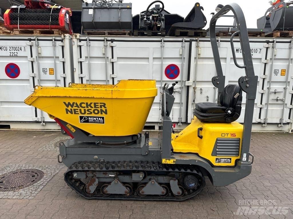 Wacker Neuson DT15 عربات نقل قلابة مجنزرة