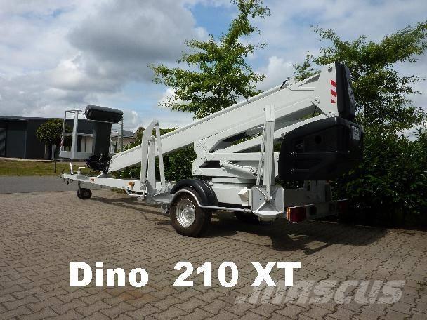 Dino 210XT II المنصات الهوائية المثبتة على مقطورة