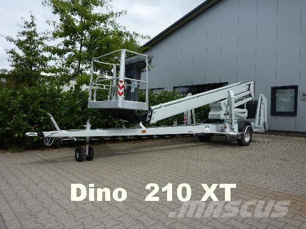 Dino 210XT II المنصات الهوائية المثبتة على مقطورة