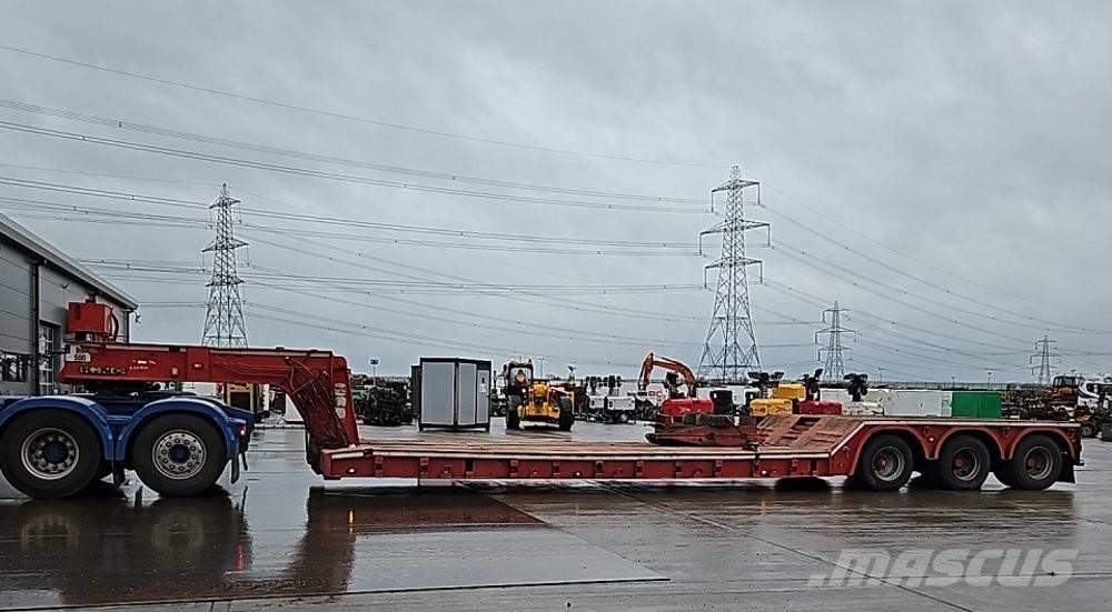 King GTL 70/3HS نصف مقطورة مسطحة منخفضة