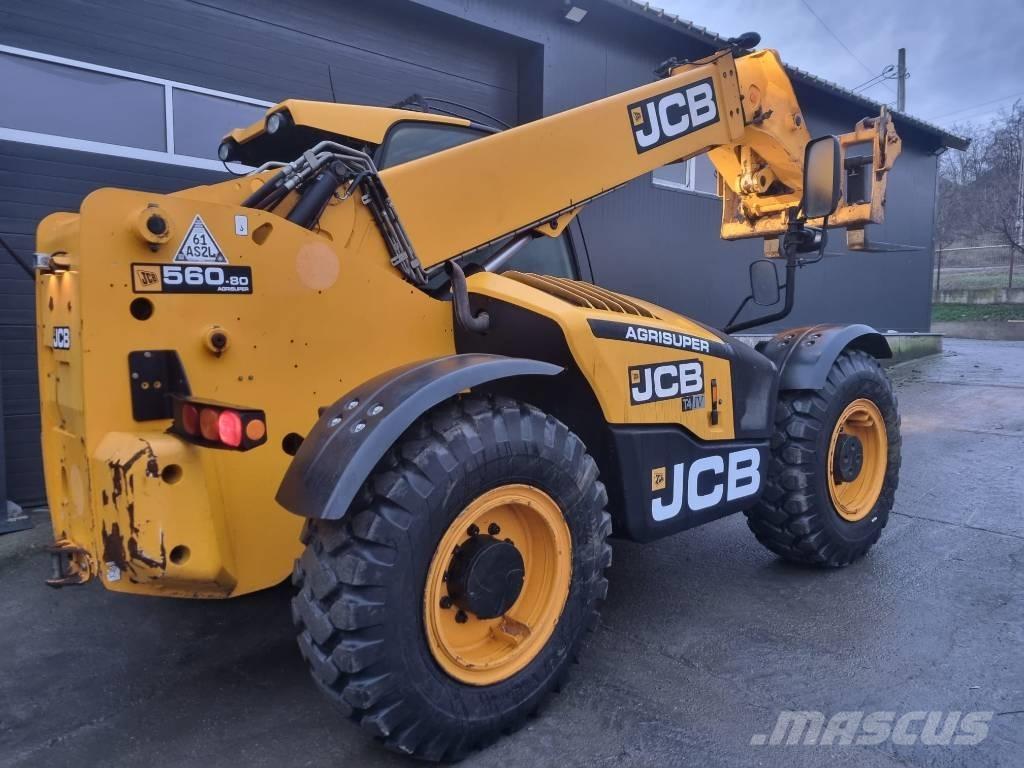 JCB 560-80 مناولات متداخلة