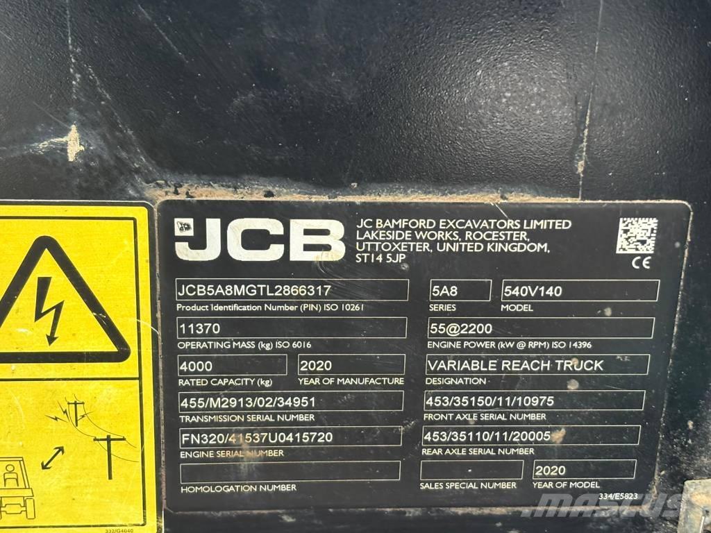 JCB 540-140 مناولات متداخلة