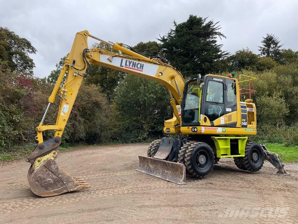 Komatsu PW 148-11 حفارات بعجل