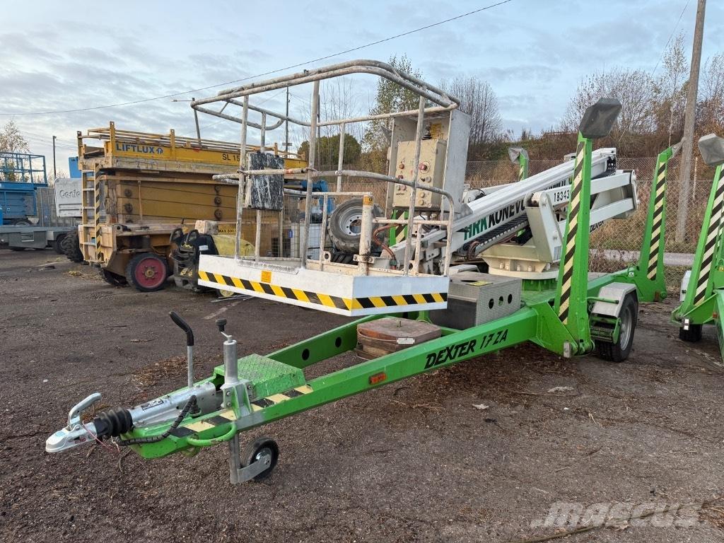 Dexter 17ZA المنصات الهوائية المثبتة على مقطورة