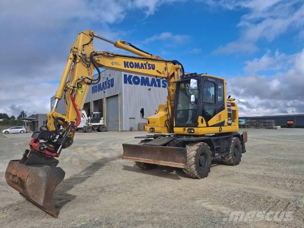 Komatsu PW158-11 حفارات بعجل