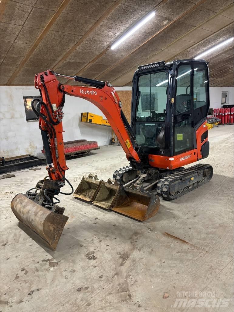 Kubota KX 19-4 حفارات صغيرة أقل من 7 طن (حفارات صغيرة)