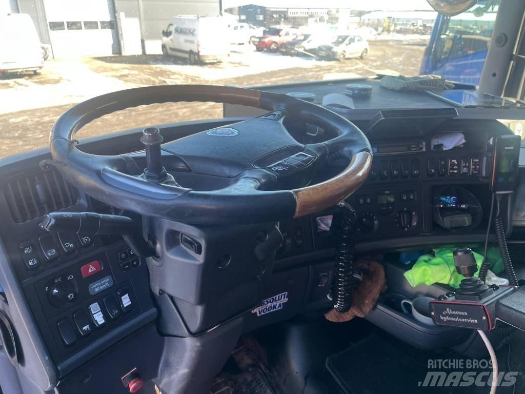 Scania R 500 شاحنات الرافعات الخطافية