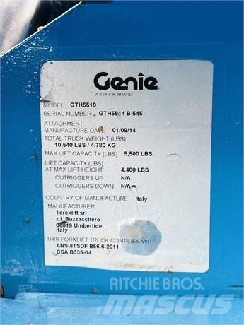 Genie GTH 5519 مناولات متداخلة