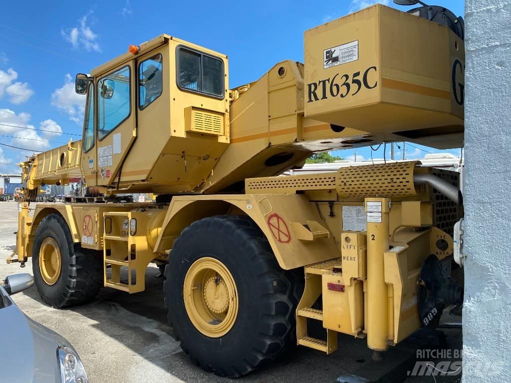 Grove RT 635 C رافعات الطرق الوعرة