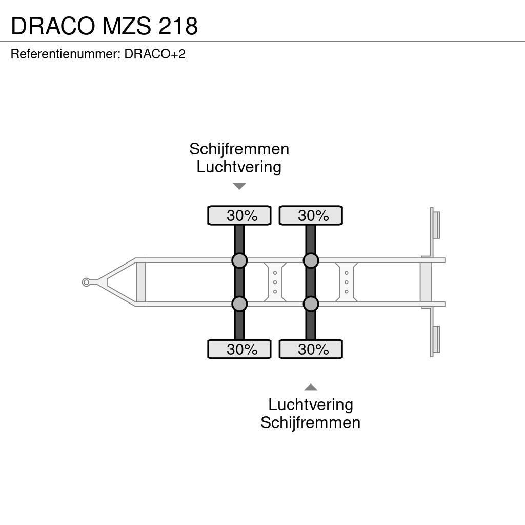 Draco MZS 218 مقطورات ذات هيكل صندوقي