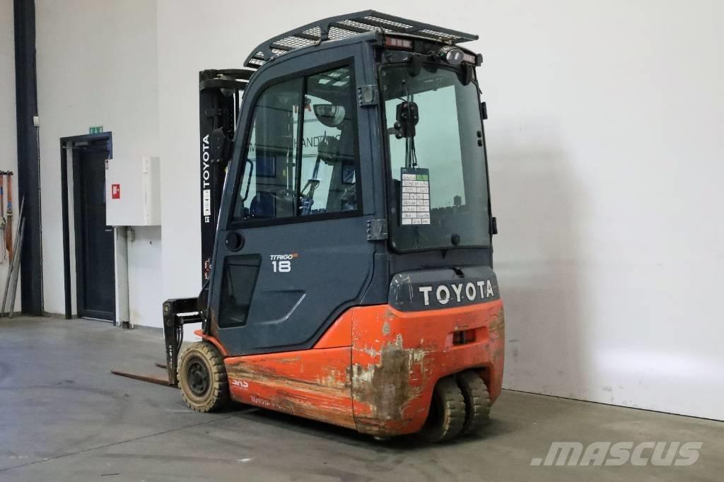 Toyota 8FBE18T شاحنات ذات رافعات شوكية تعمل بالكهرباء