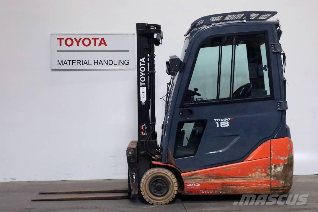 Toyota 8FBE18T شاحنات ذات رافعات شوكية تعمل بالكهرباء