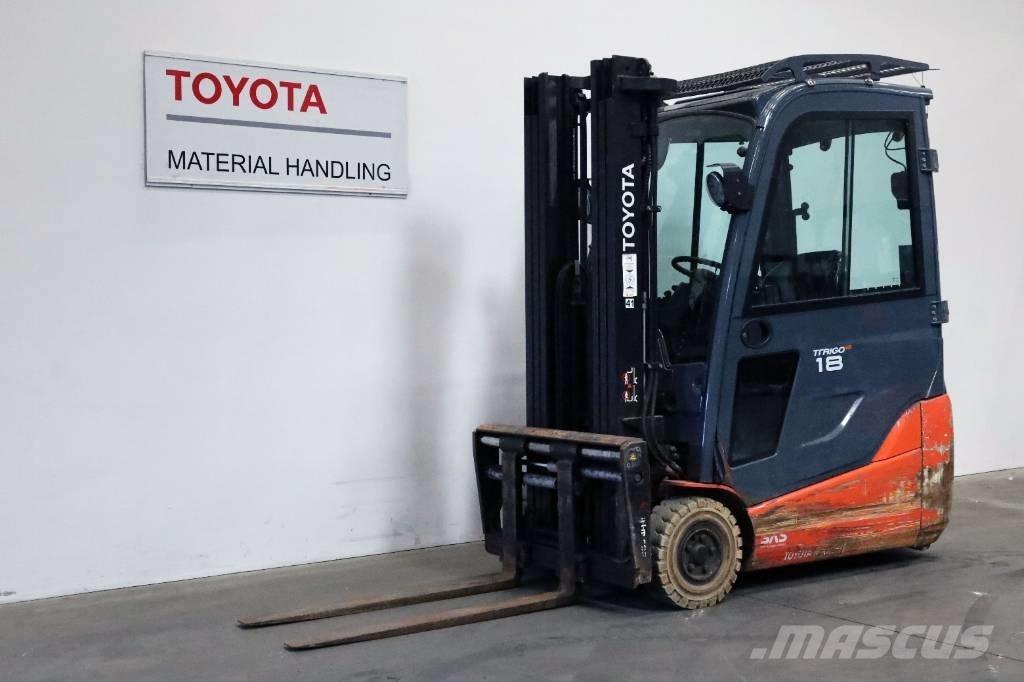 Toyota 8FBE18T شاحنات ذات رافعات شوكية تعمل بالكهرباء