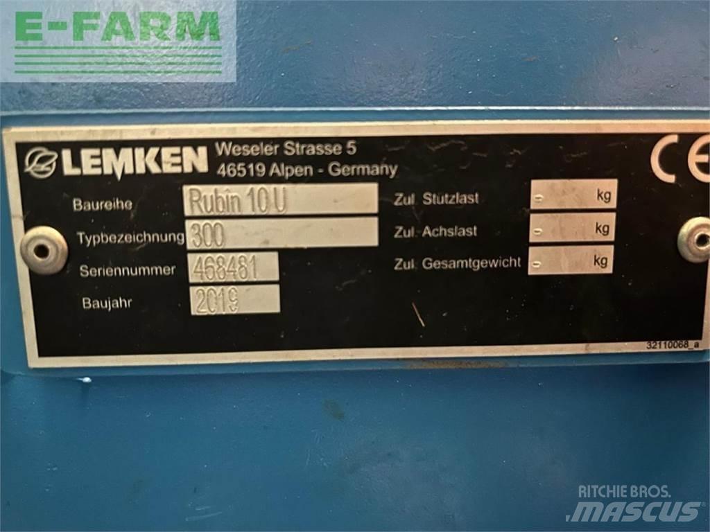 Lemken Rubin U 10 زحافات ساحقة