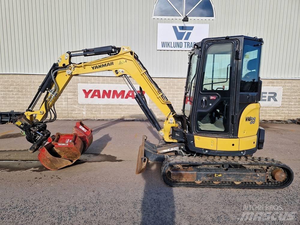 Yanmar Vio 33 حفارات صغيرة أقل من 7 طن (حفارات صغيرة)