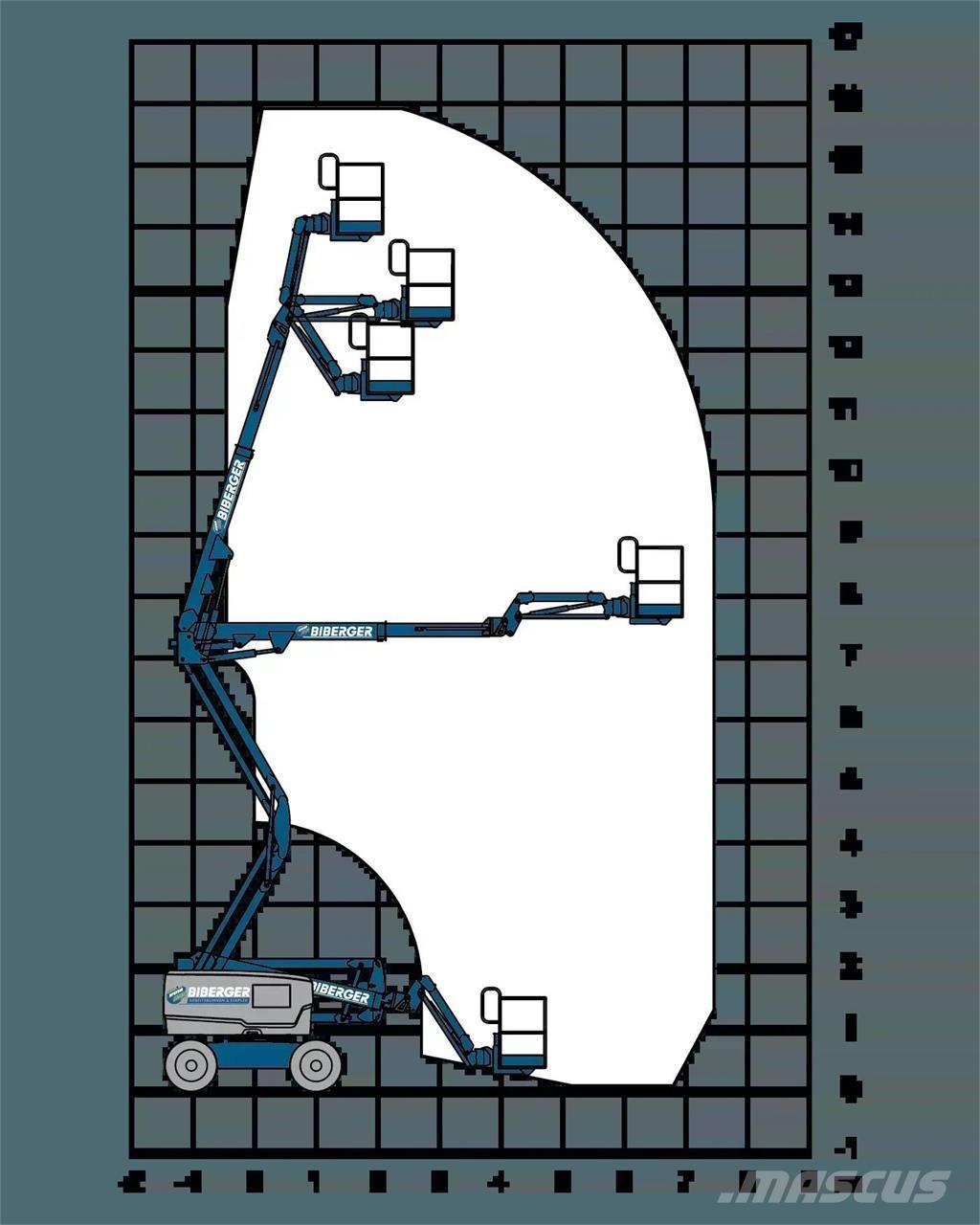 JLG E450AJ رافعات سلة مفصلية