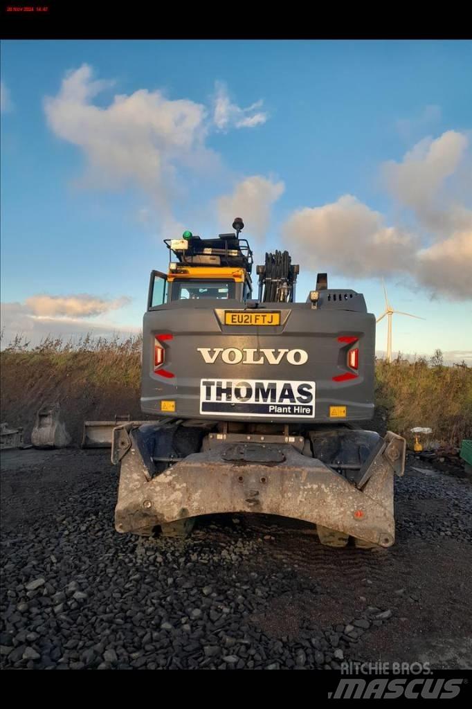 Volvo EWR 150 E حفارات بعجل