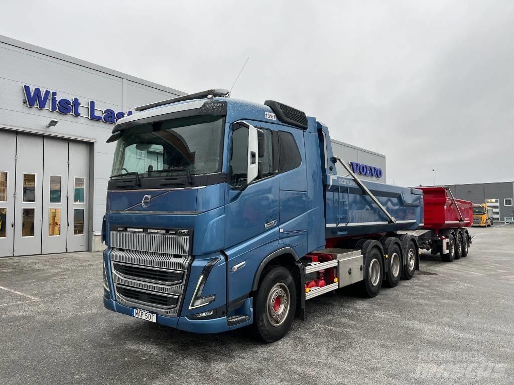 Volvo FH16 550 8x4 شاحنات قلابة