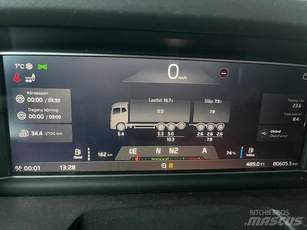 Volvo FH16 550 8x4 شاحنات قلابة