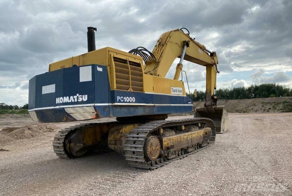 Komatsu PC 1000-1 حفارات زحافة