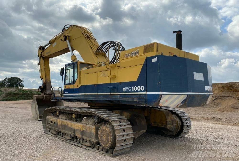 Komatsu PC 1000-1 حفارات زحافة