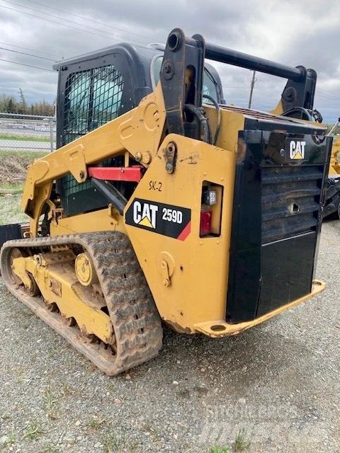 CAT 259 D لوادر انزلاقية التوجيه