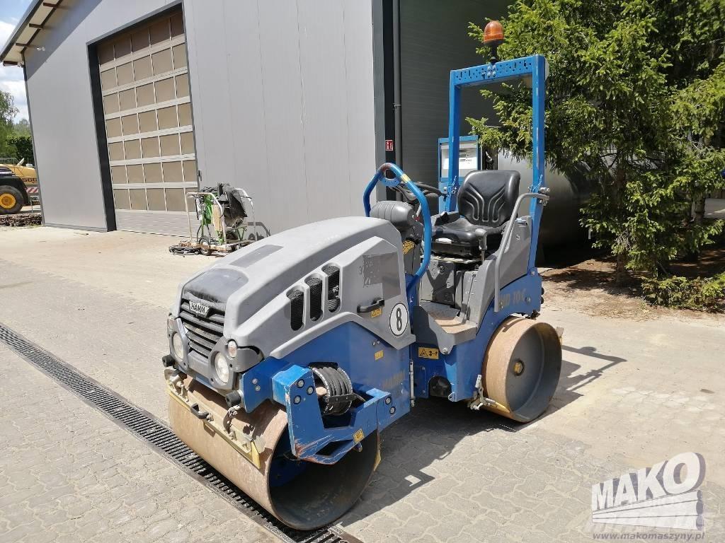 Hamm HD 10 C VV مداحل ثنائية الاسطوانة
