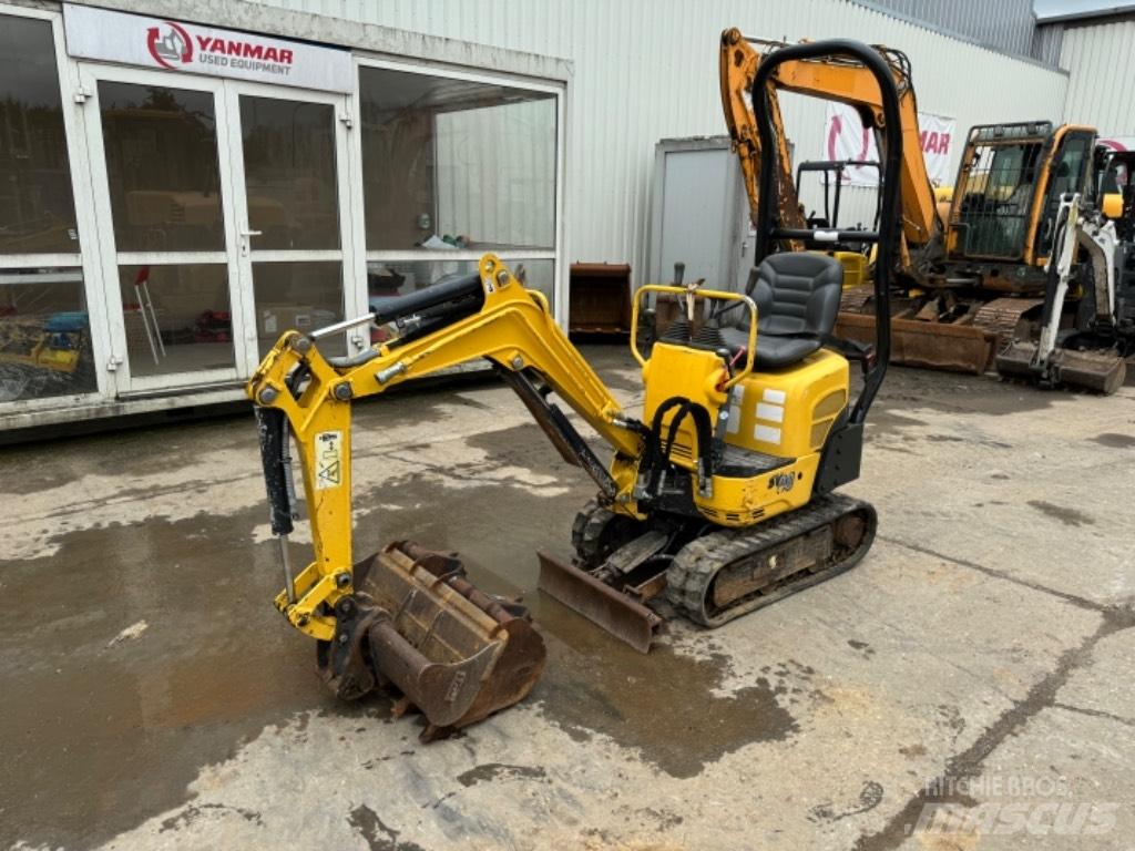 Yanmar SV08 (1C088) حفارات صغيرة أقل من 7 طن (حفارات صغيرة)