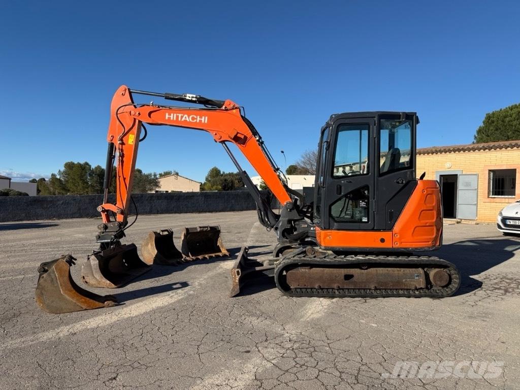 Hitachi ZX 65 US B-5 حفارات صغيرة أقل من 7 طن (حفارات صغيرة)