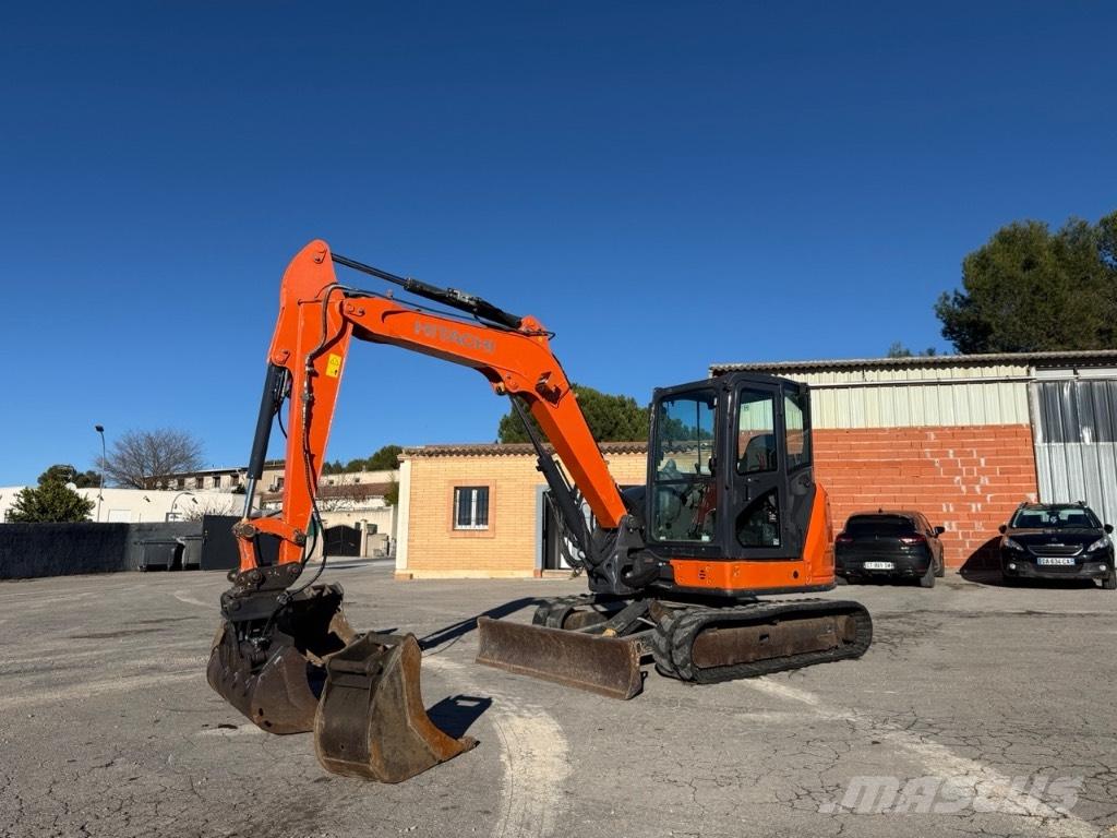 Hitachi ZX 65 US B-5 حفارات صغيرة أقل من 7 طن (حفارات صغيرة)