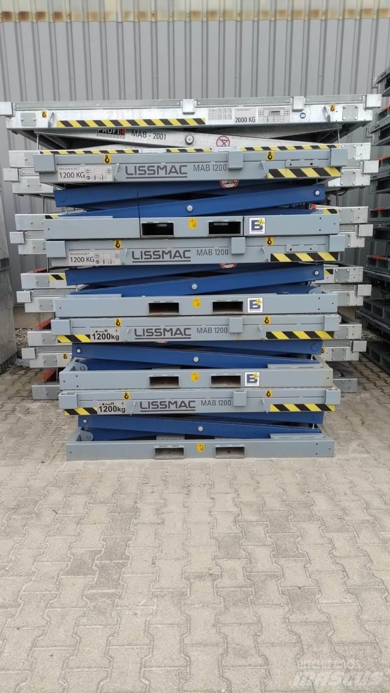 MAB 1200 رافعات مقصية الشكل