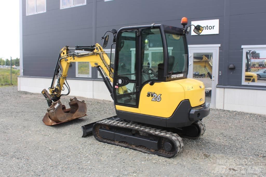 Yanmar SV 26 حفارات صغيرة أقل من 7 طن (حفارات صغيرة)