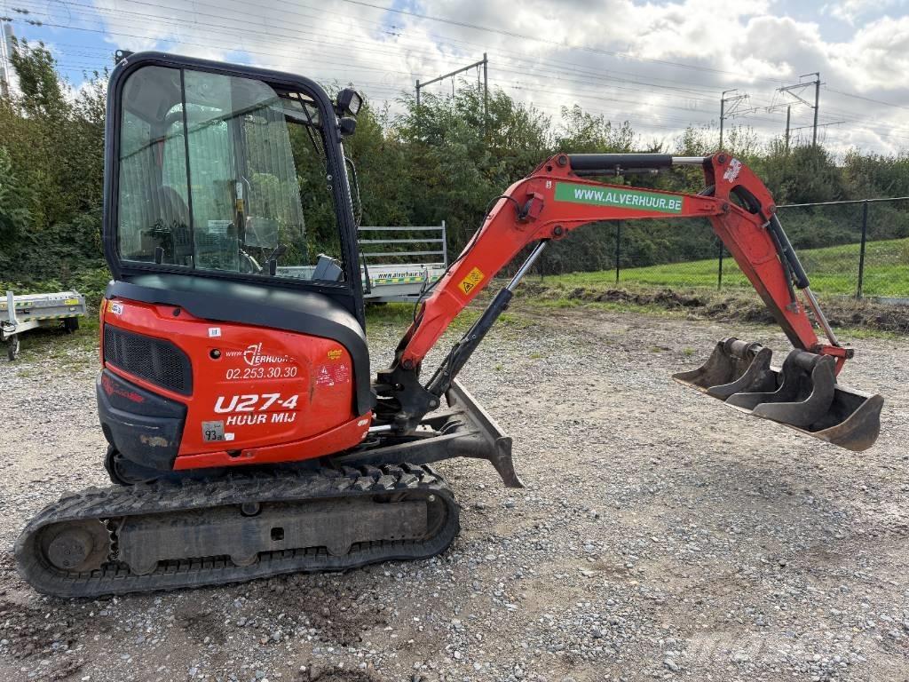 Kubota U 27-4 حفارات صغيرة أقل من 7 طن (حفارات صغيرة)