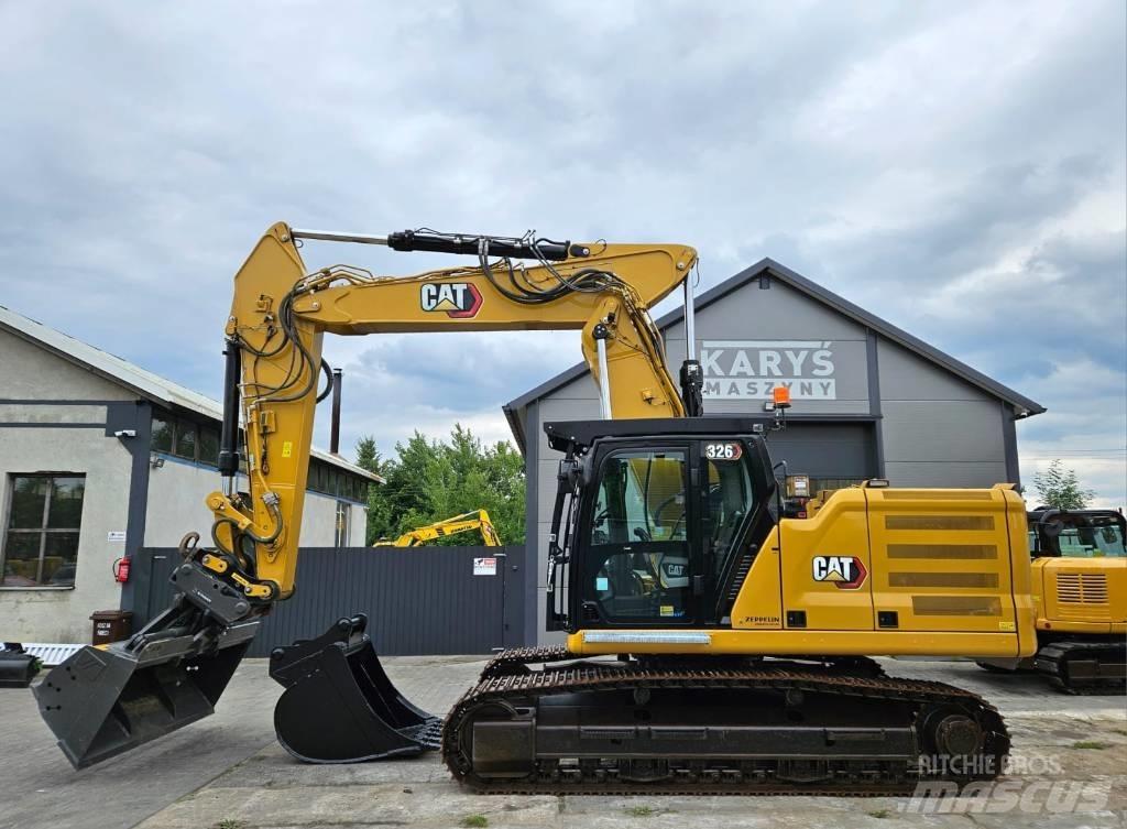 CAT 326-07 حفارات زحافة