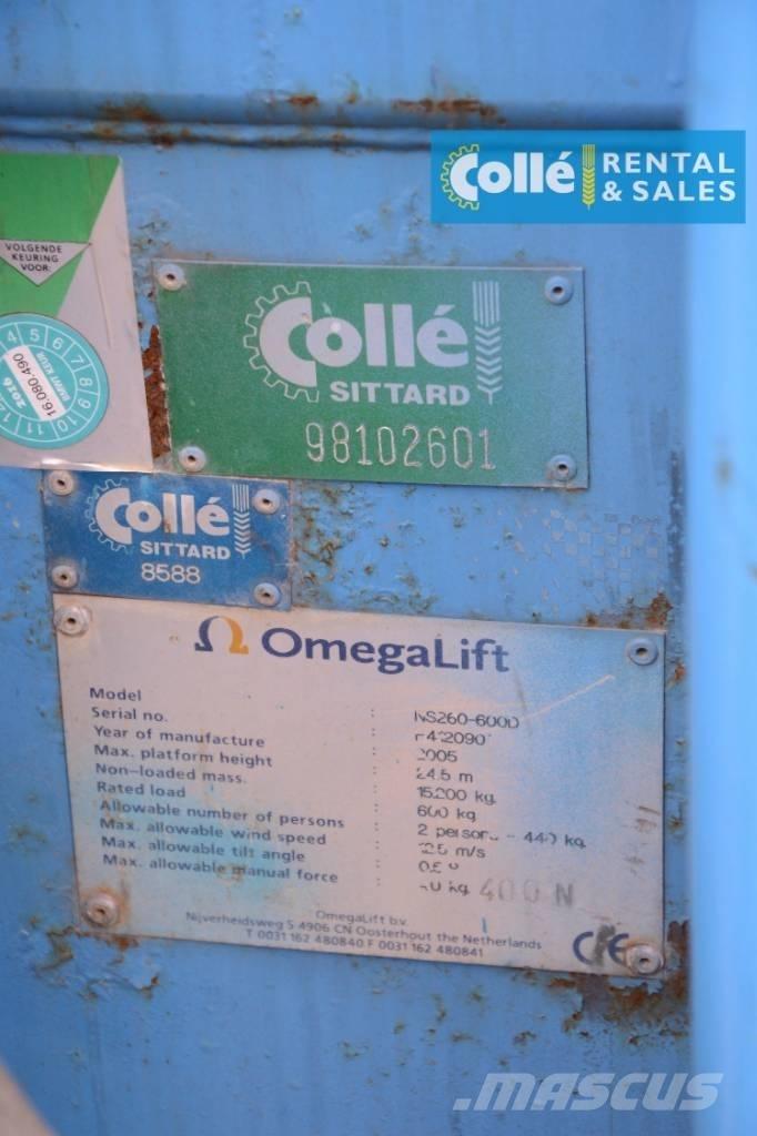 Omega NS260 | 2007 رافعات مقصية الشكل