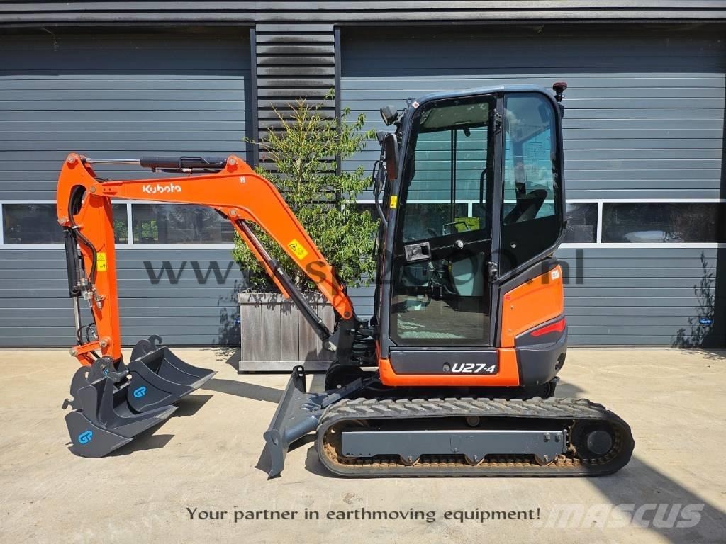 Kubota U 27-4 حفارات صغيرة أقل من 7 طن (حفارات صغيرة)