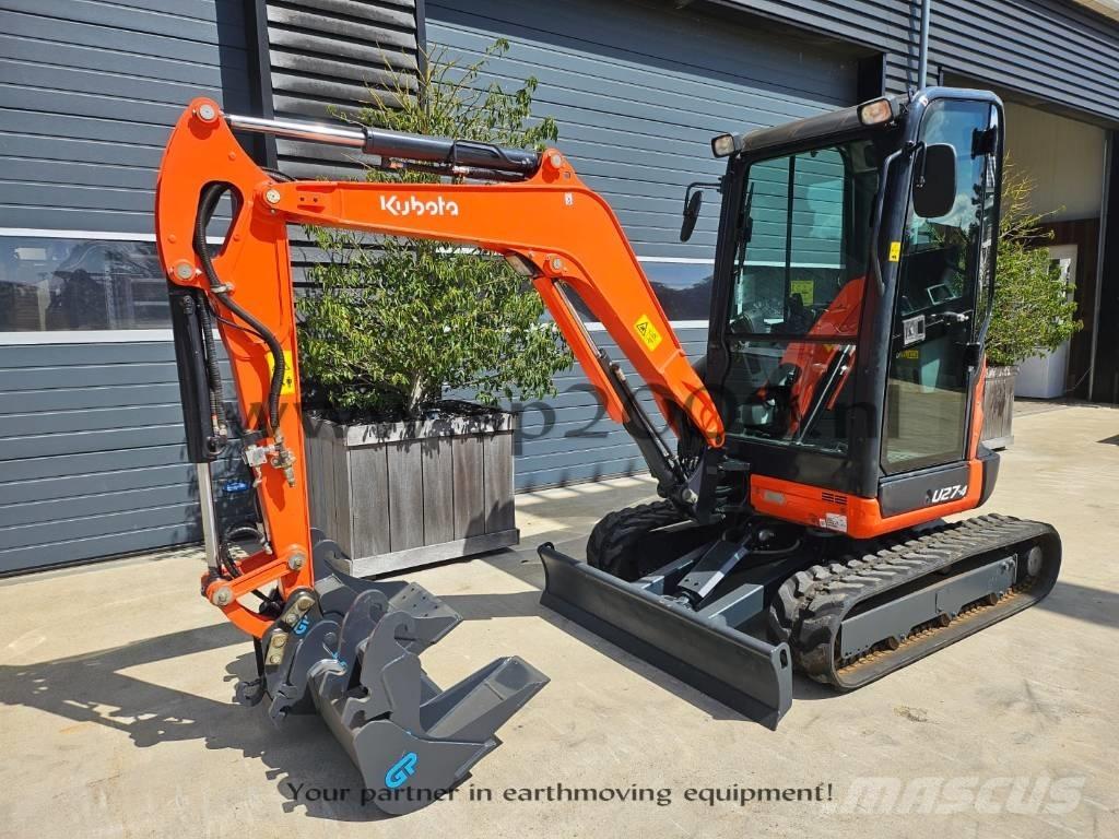 Kubota U 27-4 حفارات صغيرة أقل من 7 طن (حفارات صغيرة)