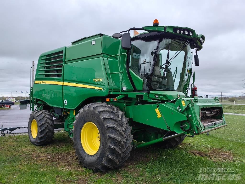 John Deere T 670 i حصادات