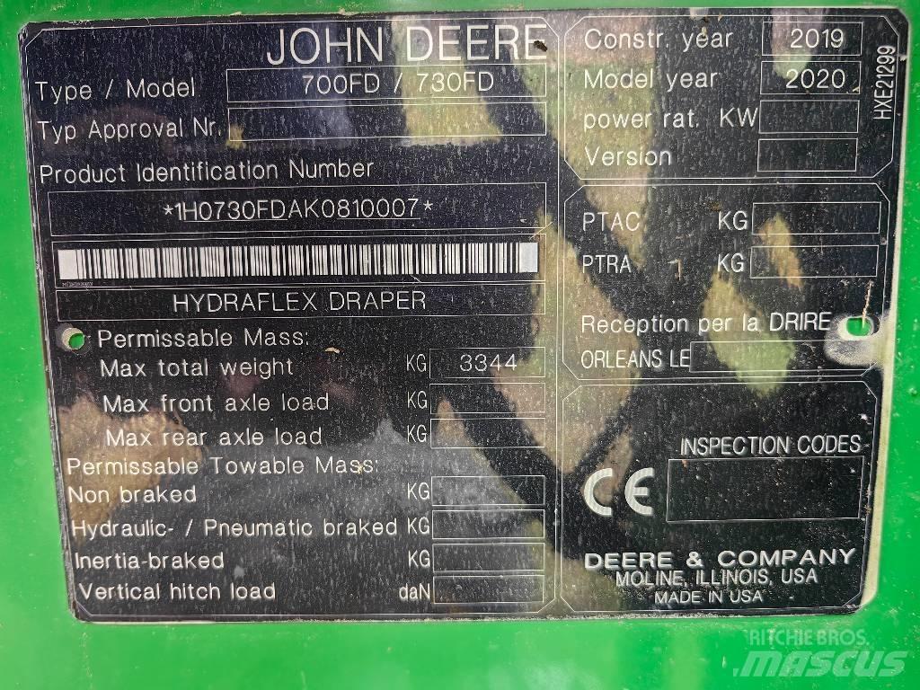 John Deere T 670 i حصادات