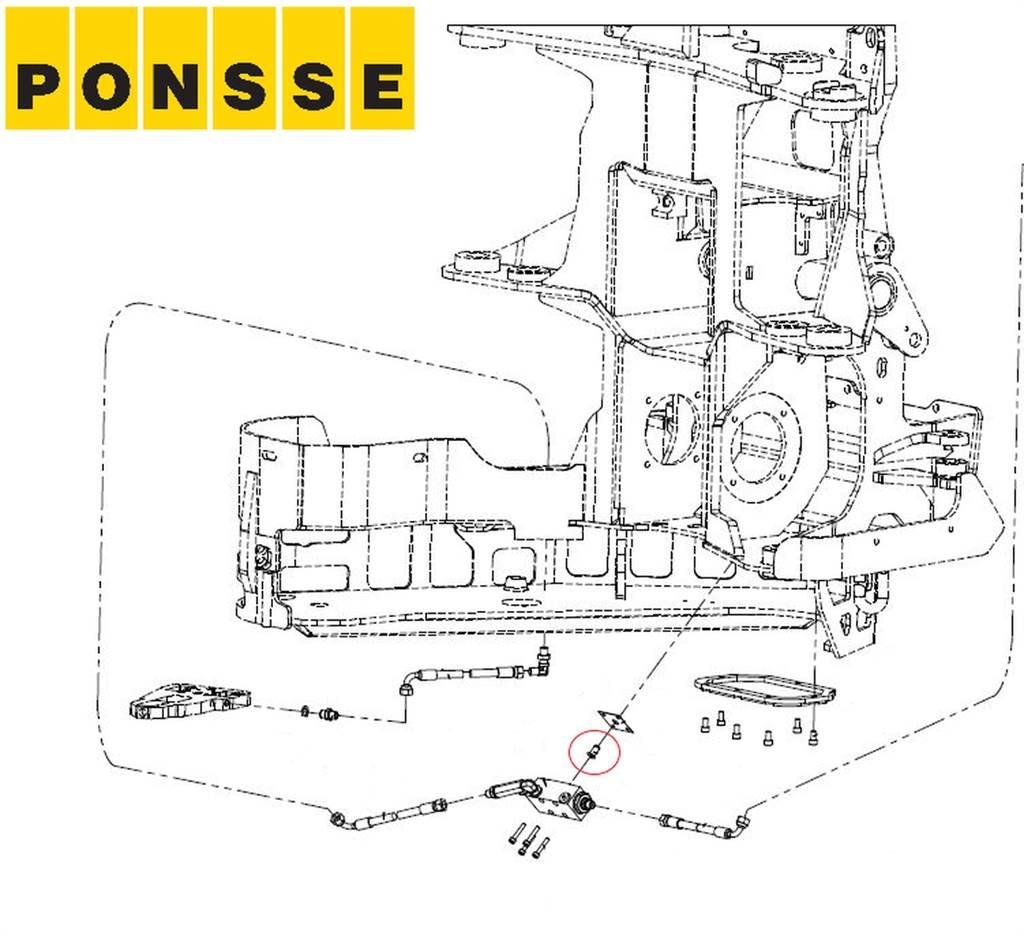 Ponsse 0057916 هيدروليات