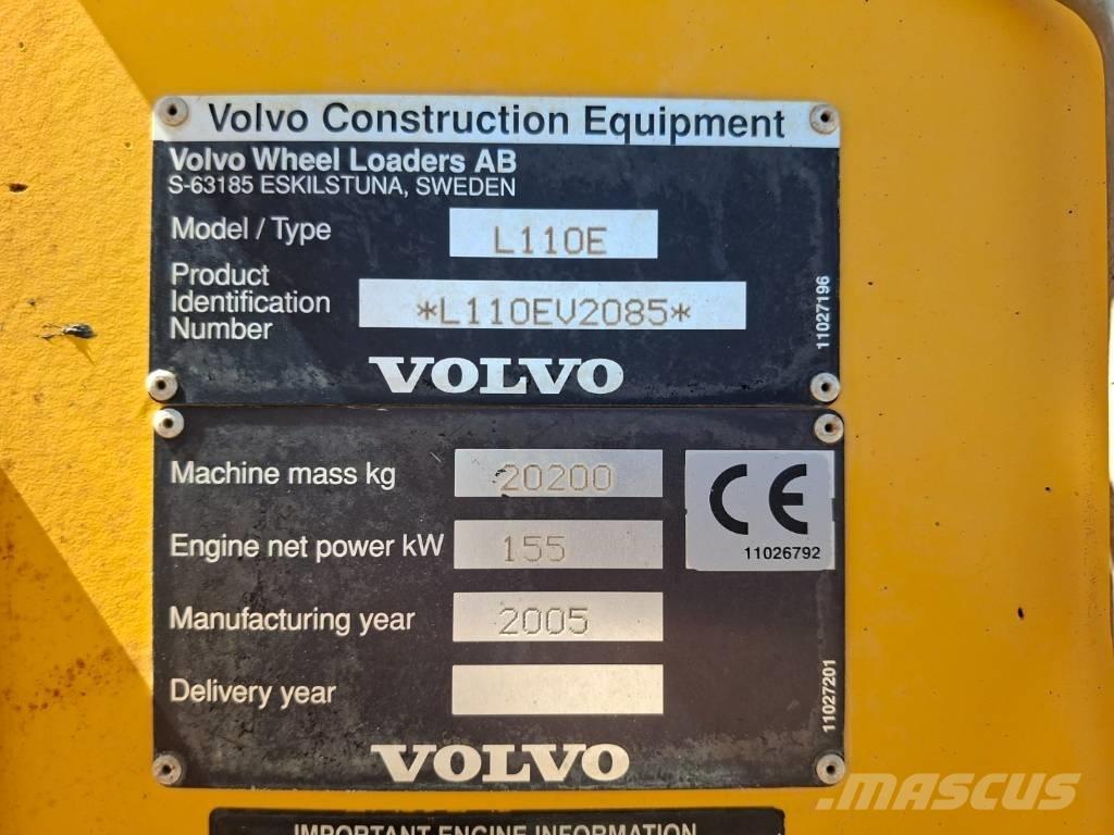 Volvo L 110 E لوادر بعجل