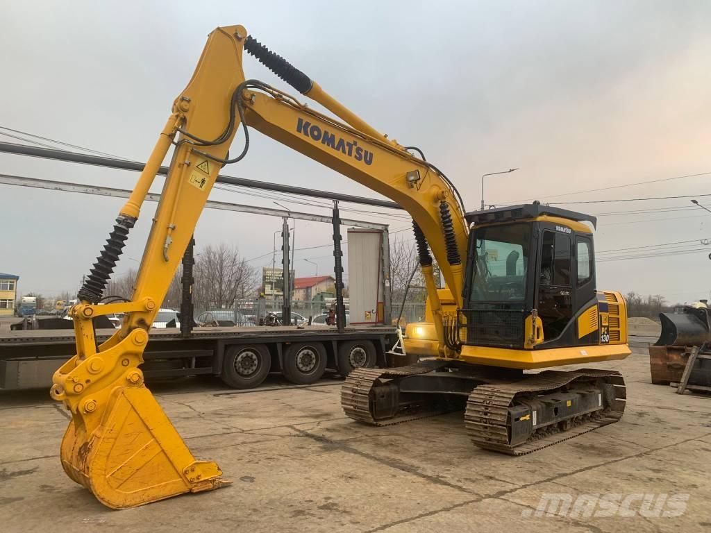 Komatsu PC 130 حفارات زحافة